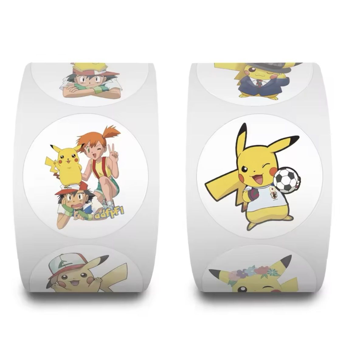 Sticker: Pokemon Pikachu Aufkleber 500 Stk. – Nuovo e nell'imballaggio originale da Flawil venduto da swisstrendshop 1