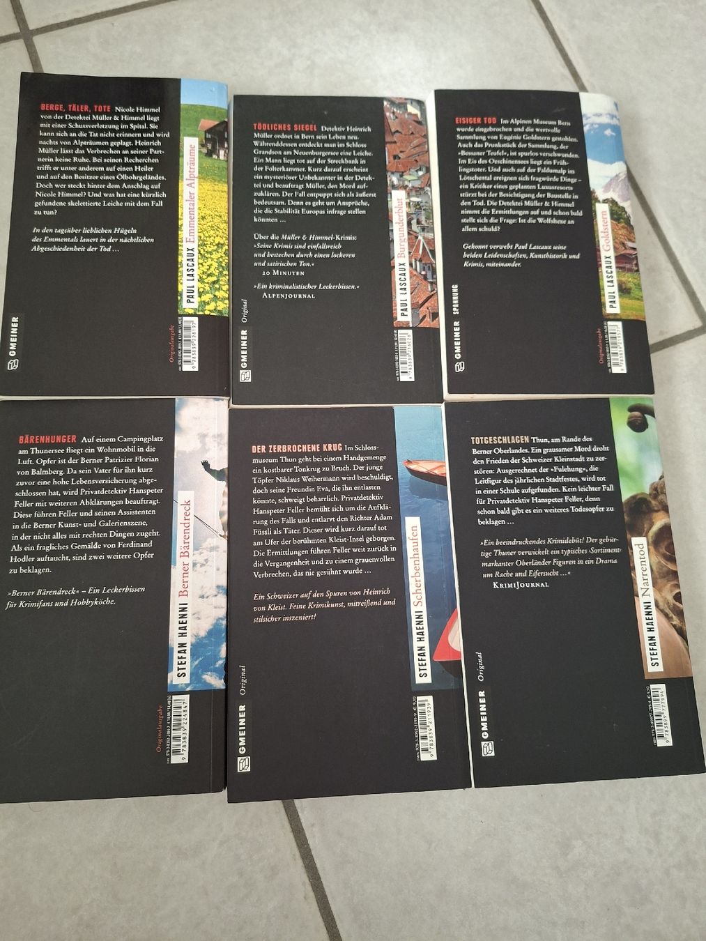 Libri: 6 Kriminalromane – Usato da Thun venduto da Thun67 1