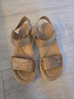 Sandalen, Gr. 37, Roségold, leicht, bequem. neuwertig