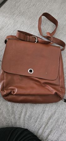 Umhängetasche braun Leder Marco Polo 