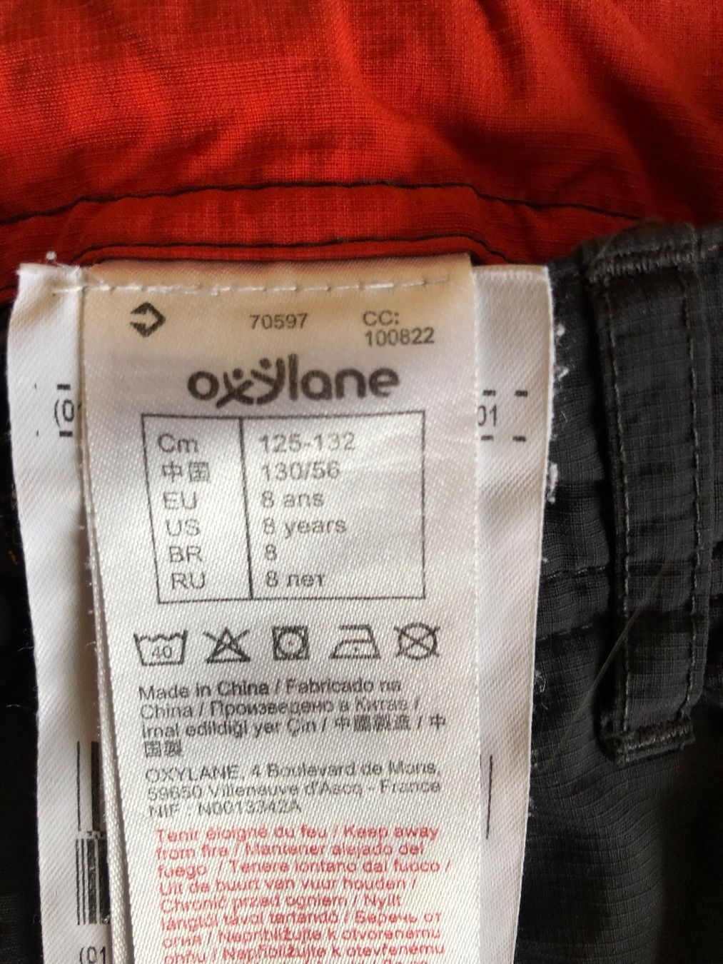Decathlon Pantaloni: Trekkinghose 125-132cm – Usato da Volketswil venduto da SilvieK 2