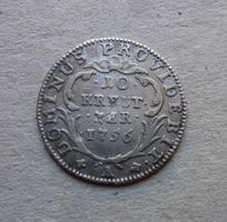 Bern ++ 10 Kreuzer 1756, gute Erhaltung