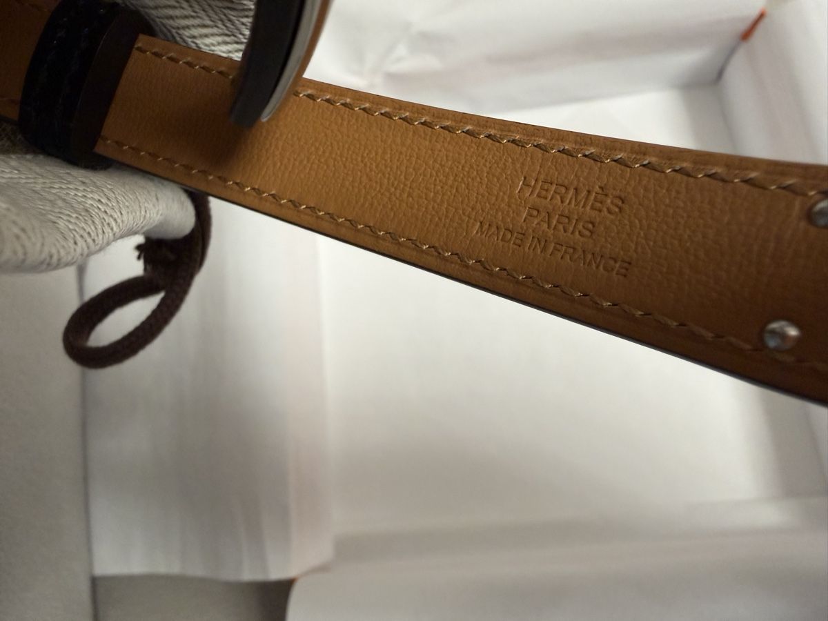 Hermès Cinture: Hermes kely splash belt neu – Nuovo e nell'imballaggio originale da Kilchberg ZH venduto da cruella 1