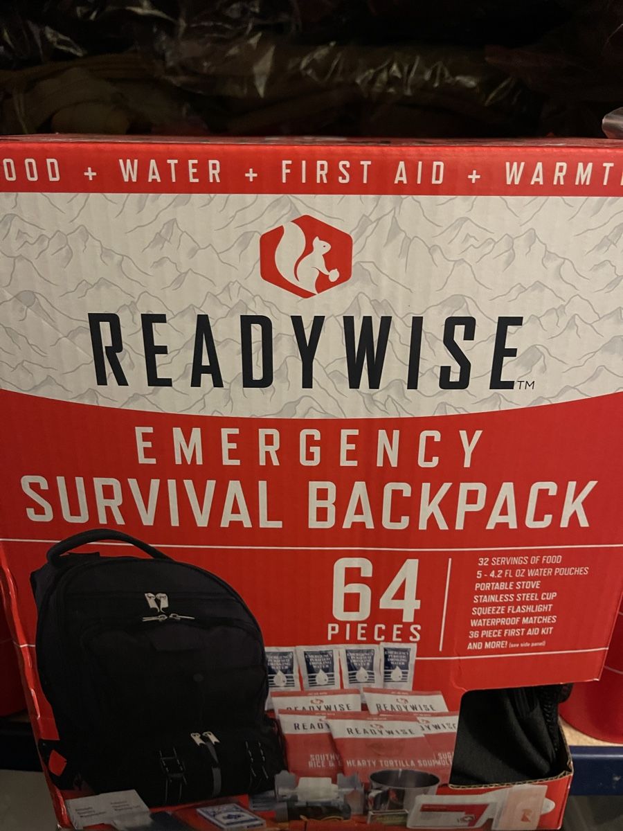 Zaini: ReadyWise Notfallrucksack 64-teilig Neu und versiegelt – Nuovo e nell'imballaggio originale da Rodersdorf venduto da fris01