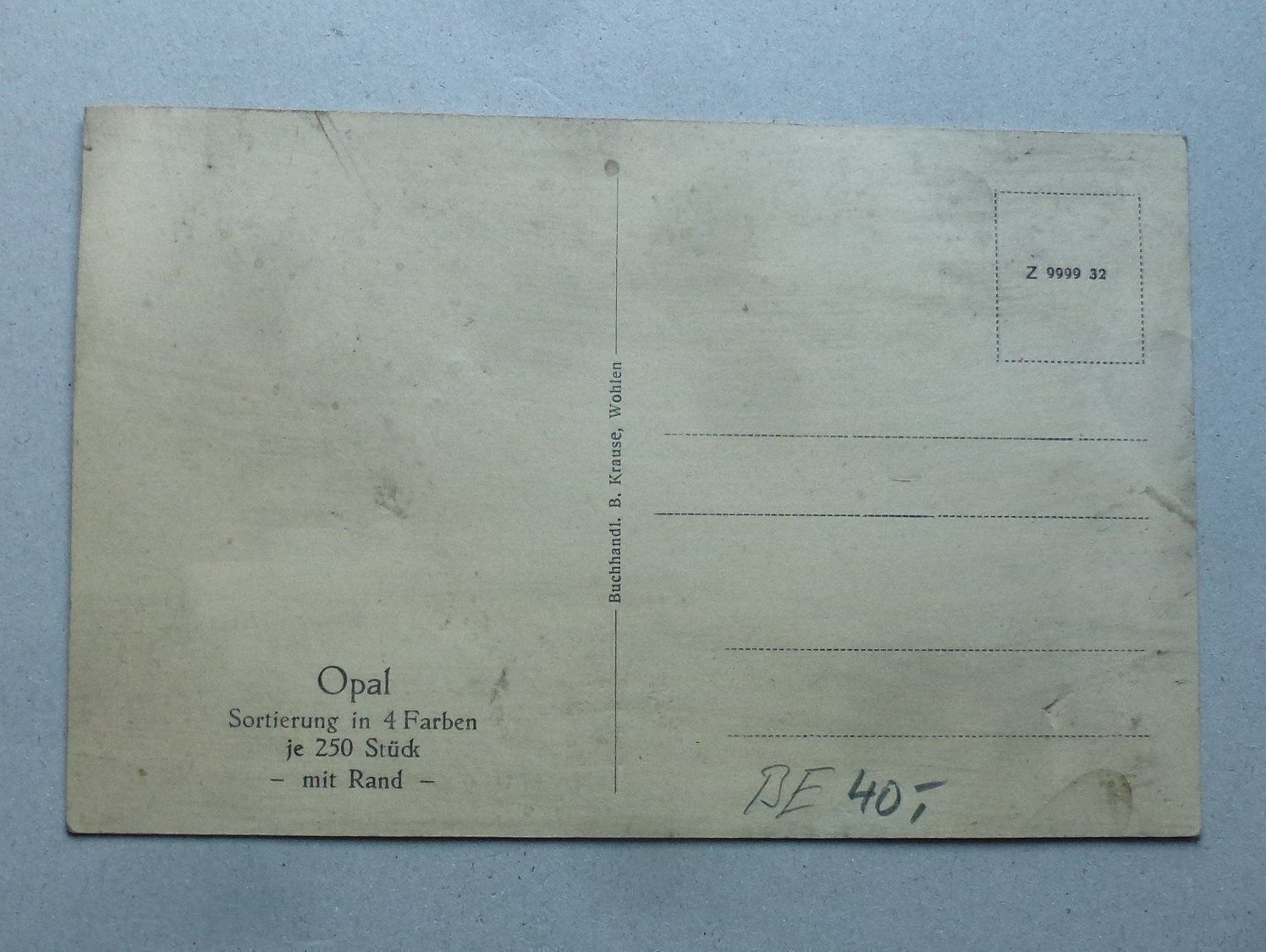 Cartoline postali: ++ Ansichtskarte aus Wohlen BE – Usato da Walkringen venduto da Casablanca777 1