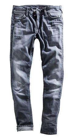 Rokker Damenjeans Donna Grey (Grösse 27/32) NEU