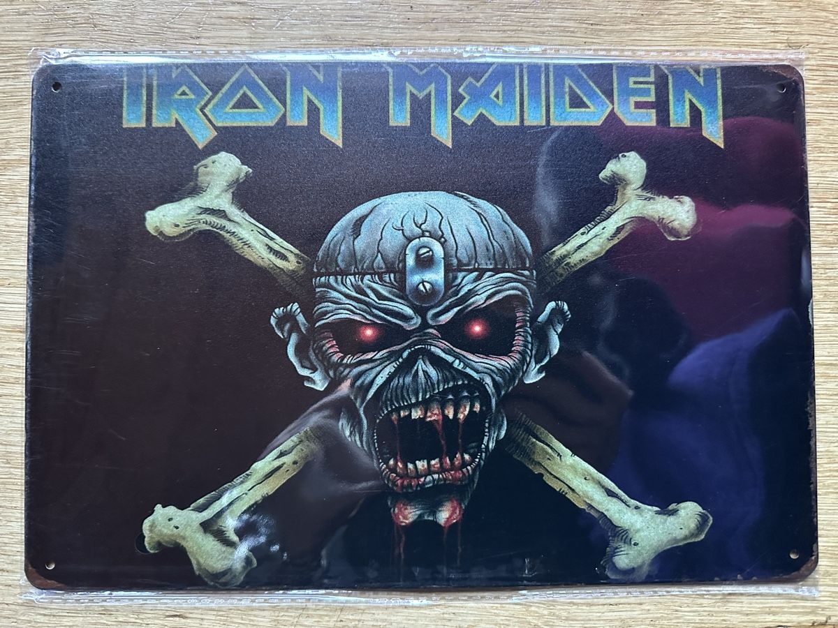 Ecriteaux: Iron Maiden heavy eddy hard rock  – Neuf (Voir description) à Reinach AG par rares75