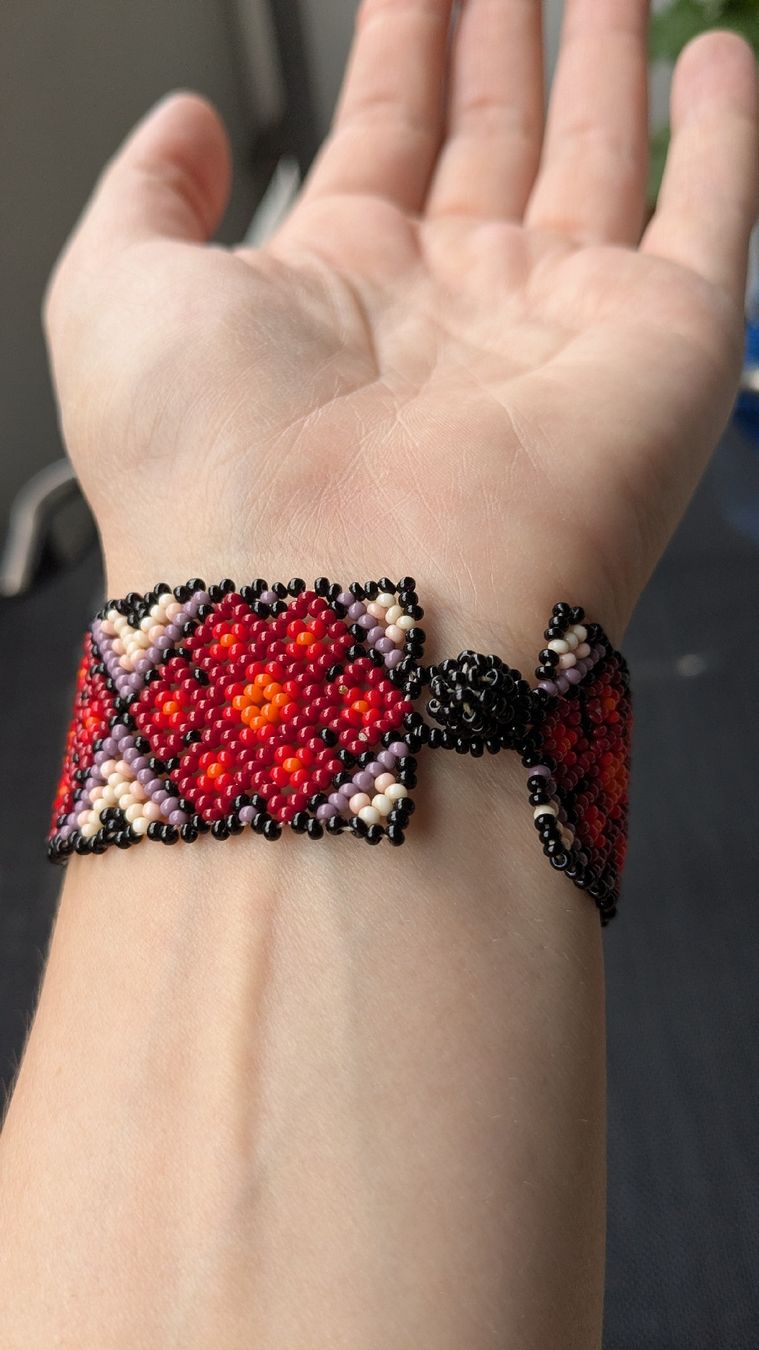 Bracciali & Braccialetti: Huichol Glasperlen Armband – Usato da Basel venduto da cla_qrg5 1