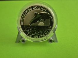 Dolphin RAM Silber 999/1000 Australien 2019 - bitte lesen