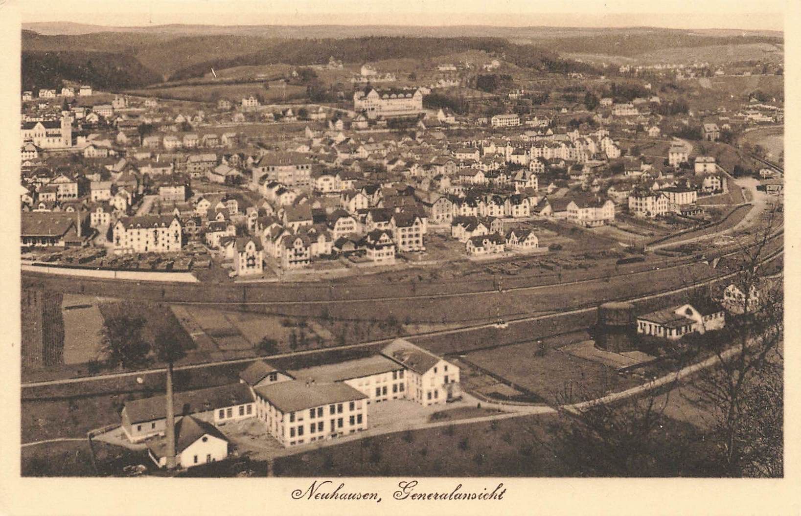 Ansichtskarten: Neuhausen – Gebraucht aus Biasca von Blenio71