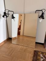 Spiegel mir Beleuchtung, 2 Lampen, wie neu