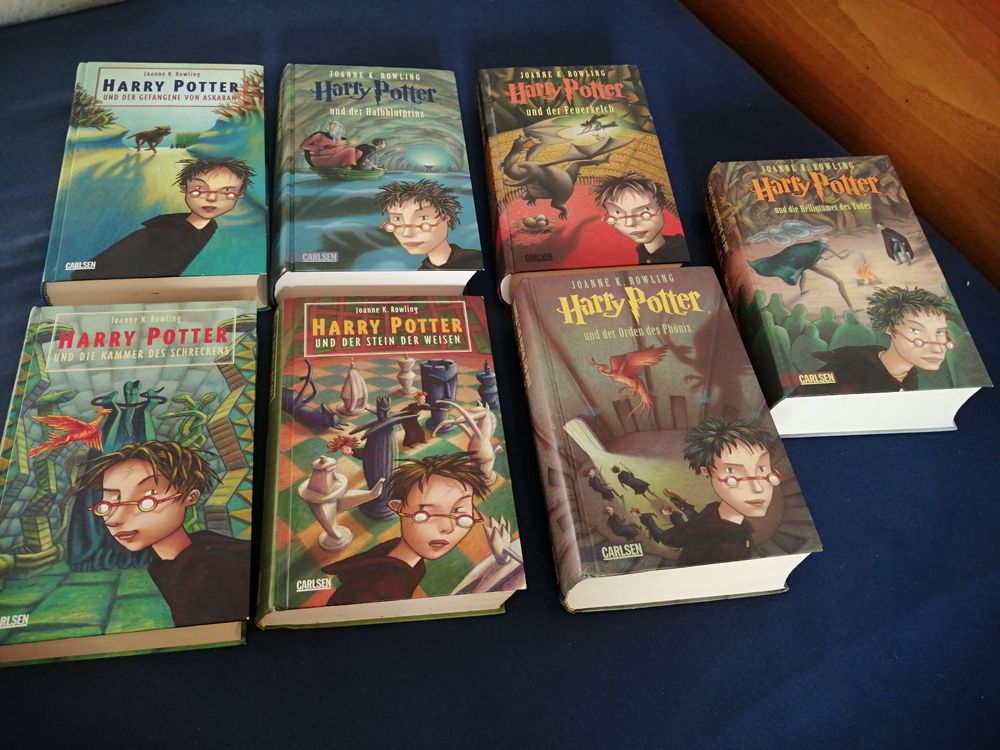 Alle 7 Harry Potter Bände gebunden Kaufen auf Ricardo