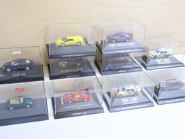 Herpa Exclusive Series 10 x Autos H0 1:87 - Porsche, Ferrari