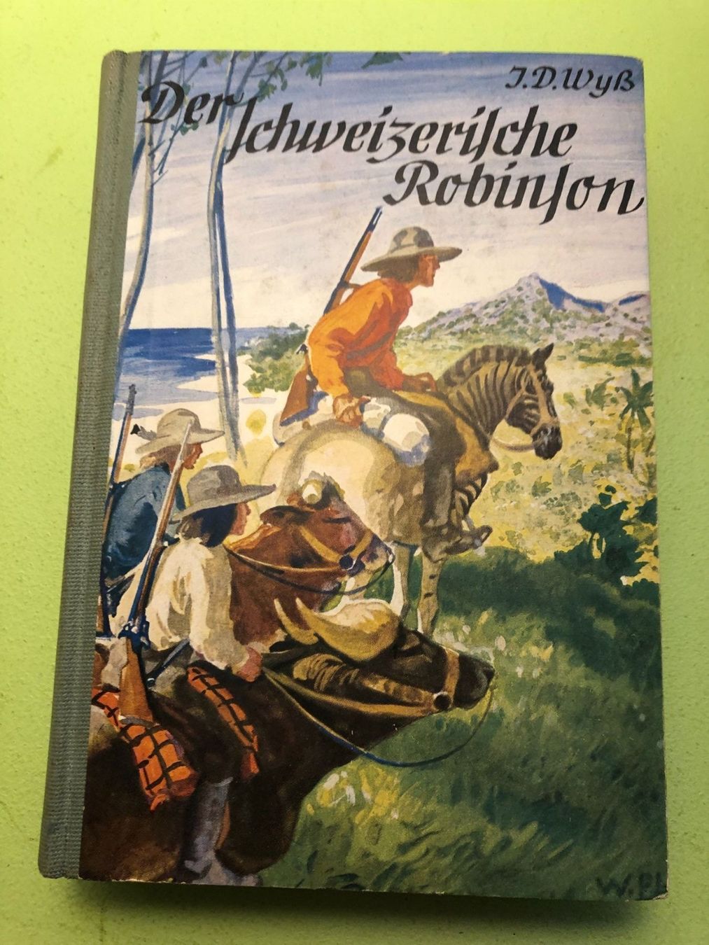 Libri: Johann David Wyss: Der schweizerische Robinson. – Usato da Zürich venduto da allp