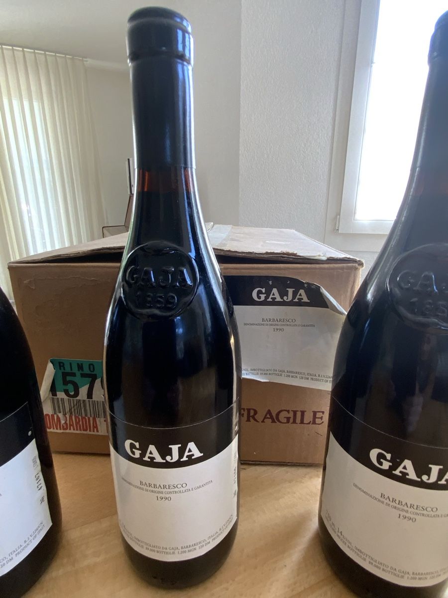 Vino: GAJA BARBARESCO 1990 – Nuovo e nell'imballaggio originale da Muri AG venduto da Topfurby 2