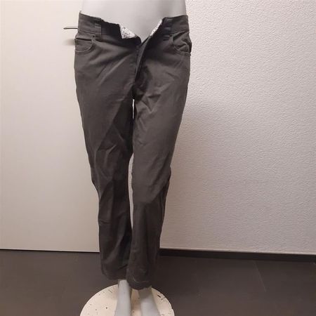 Trendige Damen Hose, Khaki Grau, Grösse 38, Top Zustand!