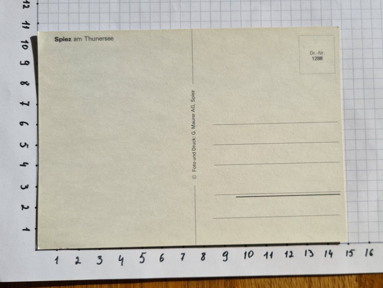Ansichtskarten: Spiez am Thunersee, Ansichtskarte – Neu (gemäss Beschreibung) aus Winkel von Heuresis 1