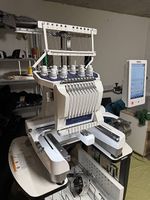 Profi Stickmaschine 10 Farben Brother ab Service