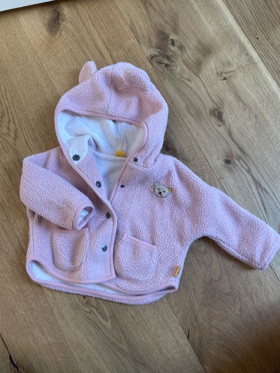 Steiff mit Süßer teddybärapplikation Giacca Bambine e