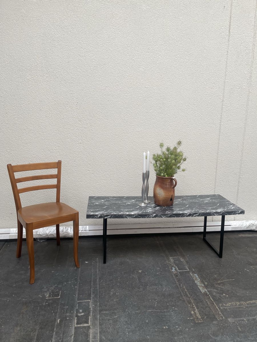 Tavoli: Vintage Kelko Couch Tisch 70ties, Marmorimitat – Usato da Bonstetten venduto da usgsuechts_vintage