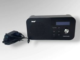 Intertronic ITR RA-1 DAB+ Radio (Modell CDAB8312) / Schwarz