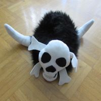 Kopfbedeckung aus Stoff  (Fasnacht)