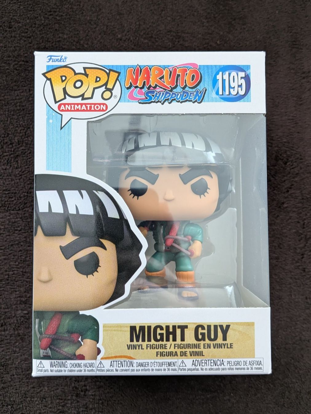 Funko Statuette: Funko Pop! Naruto - Might Guy #1195 – Nuovo e nell'imballaggio originale da Obfelden venduto da RCO85