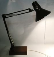 Vintage Büro Lampe, Architekten Leuchte, Antik mit Sockel