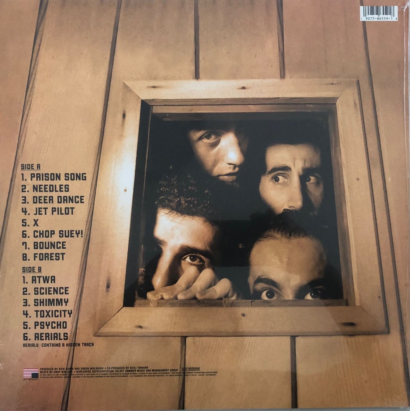 Dischi in vinile: SYSTEM OF A DOWN - TOXICITY – Nuovo e nell'imballaggio originale da Poliez-Pittet venduto da Newtown-Records 1