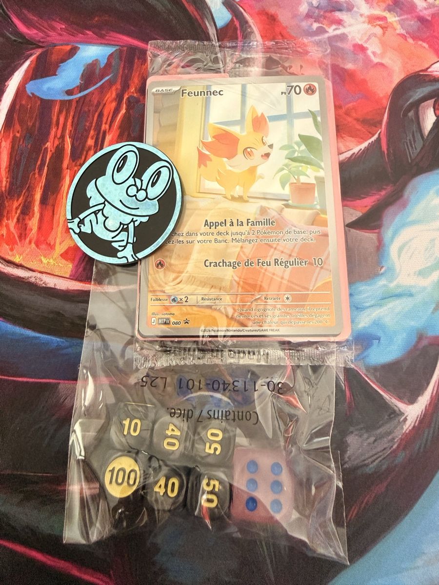 Pokémon Carte collezionabili: Feunnec sceller FR + goodies – Nuovo (secondo la descrizione) da Pensier venduto da Looping56