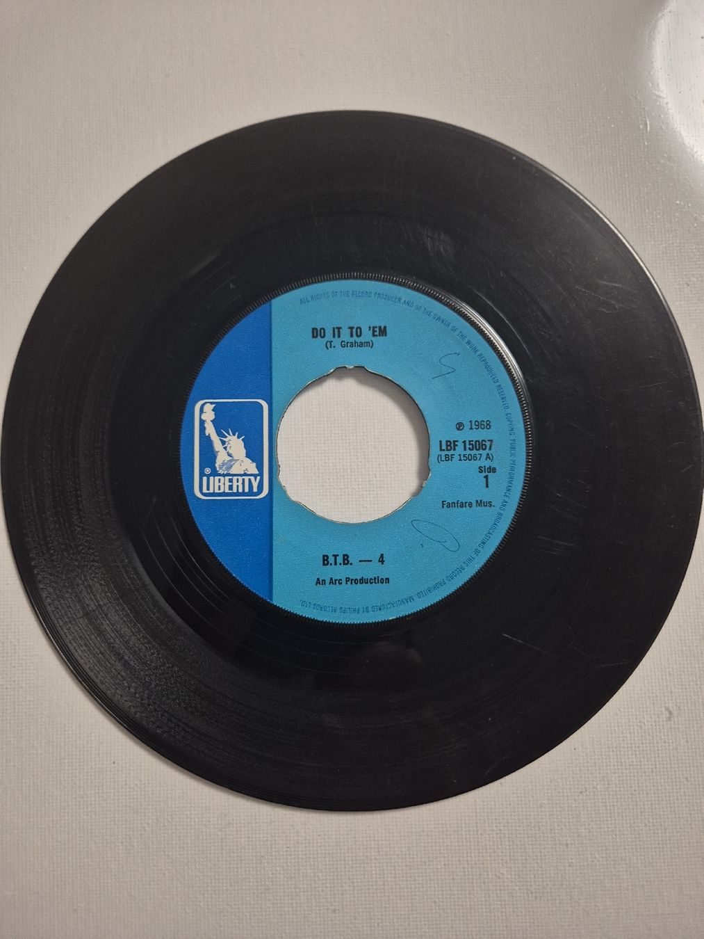 Dischi in vinile:  B.T.B. - 4  -  Do It To Em ...Single 7 – Usato da Uster venduto da newwave0 2
