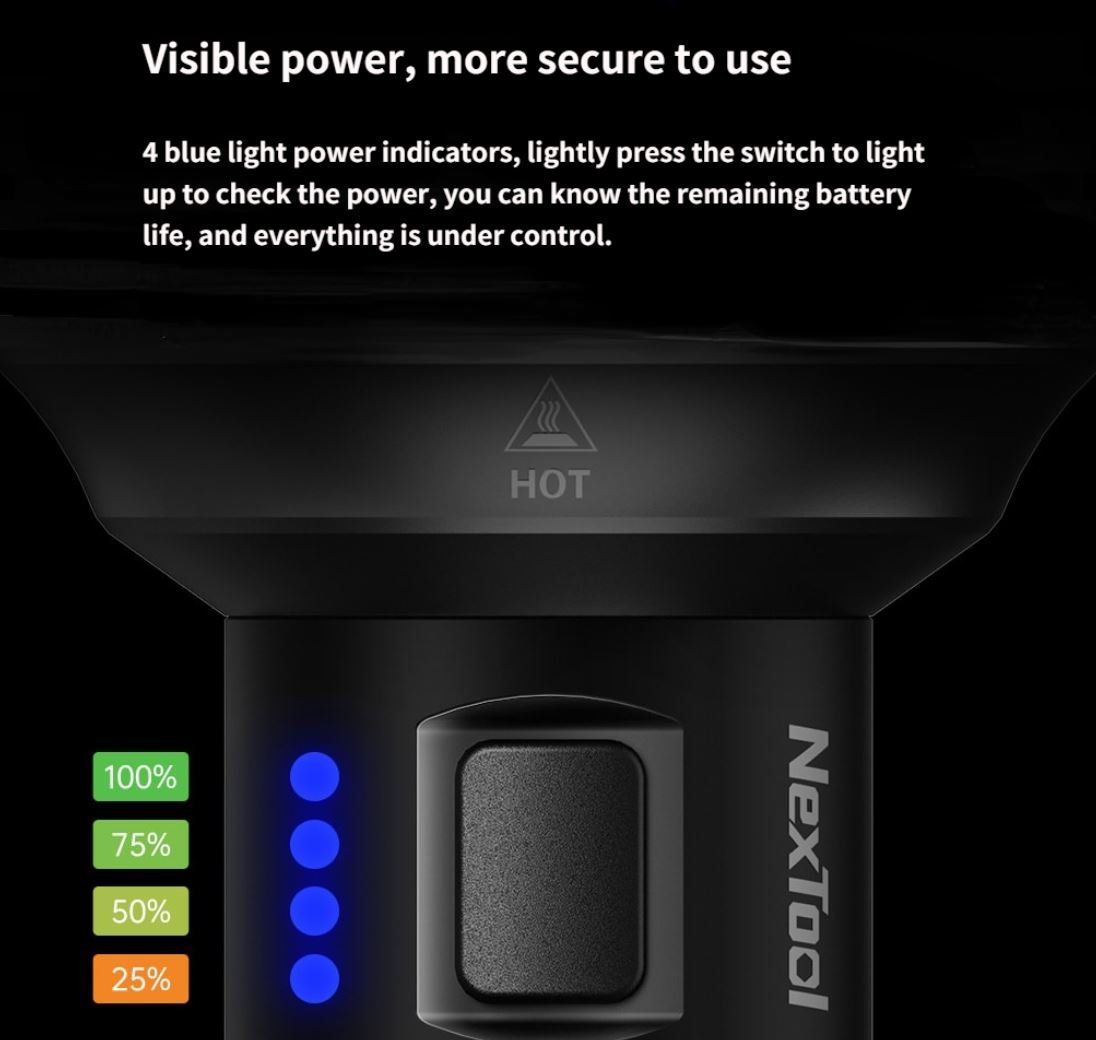 Lampade: Nextool Thunder 3600 Lumen Searchlight – Nuovo e nell'imballaggio originale da Arbon venduto da Helmuth 7