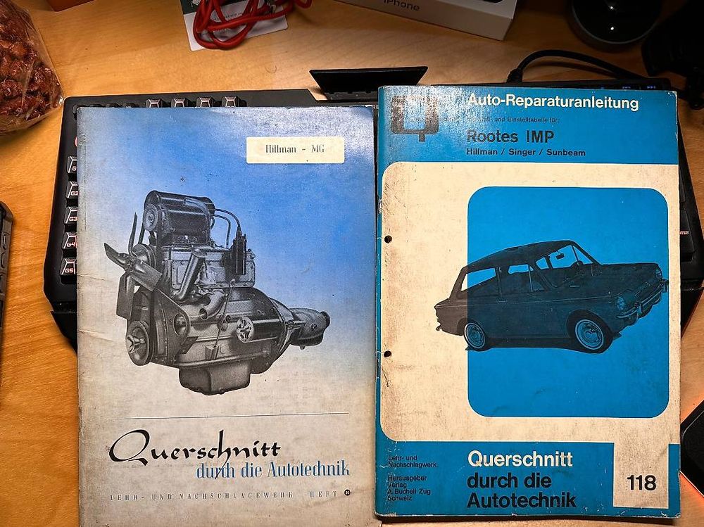 Libri: Hillman Reparaturanleitung Werkstatthandbuch – Usato da Oetwil am See venduto da RoeschuDeBuetzer