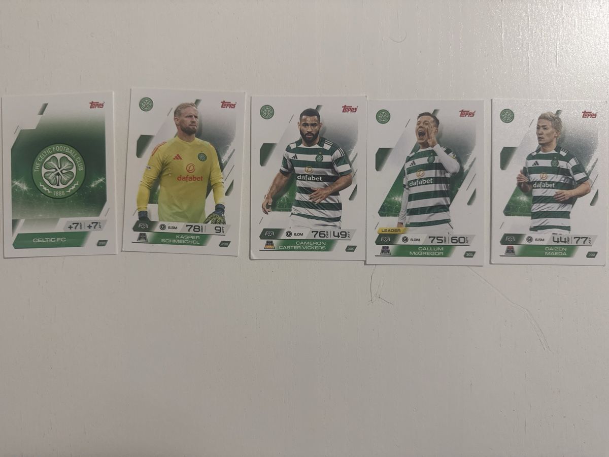 Topps Carte collezionabili: Match Attax 25/26 Celtic FC – Nuovo (secondo la descrizione) da Wettingen venduto da dja_b7xn
