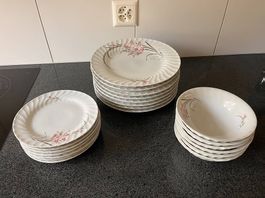 Porzellan Geschirrset/Tellerset