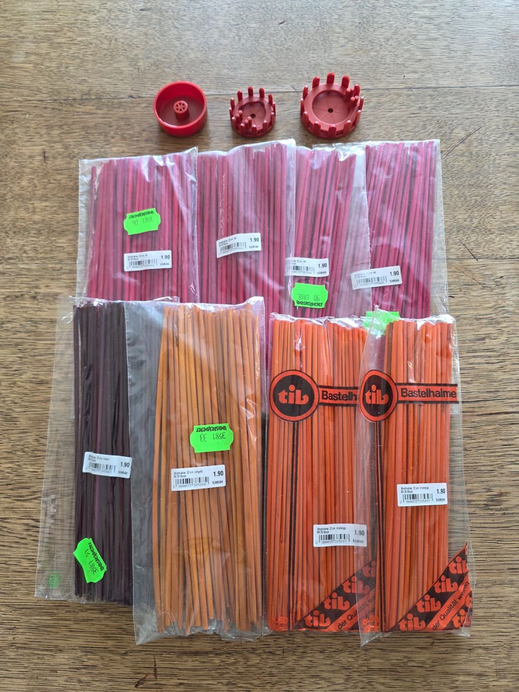 Kit bricolage: Stroh Material für Strohsterne mit Anleitung – Usato da Thun venduto da mar_c67n