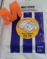 OVP Mio Star Staubsaugerbeutel 5 Stück 90er Jahre 