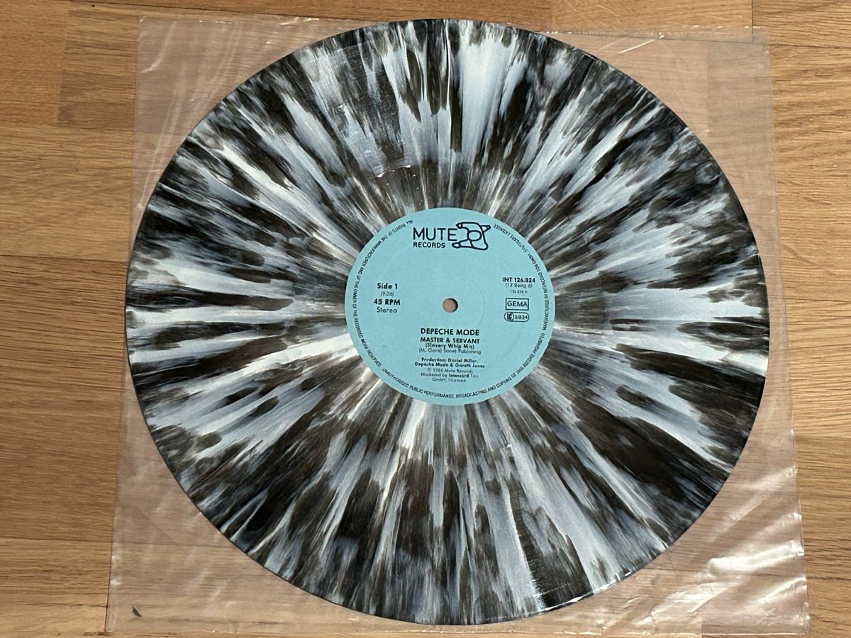 Dischi in vinile: Depeche Mode. 1984. Maxi. Grey Marbled Vinyl. Master & Serva – Usato da Faulensee venduto da Mizuno06 2