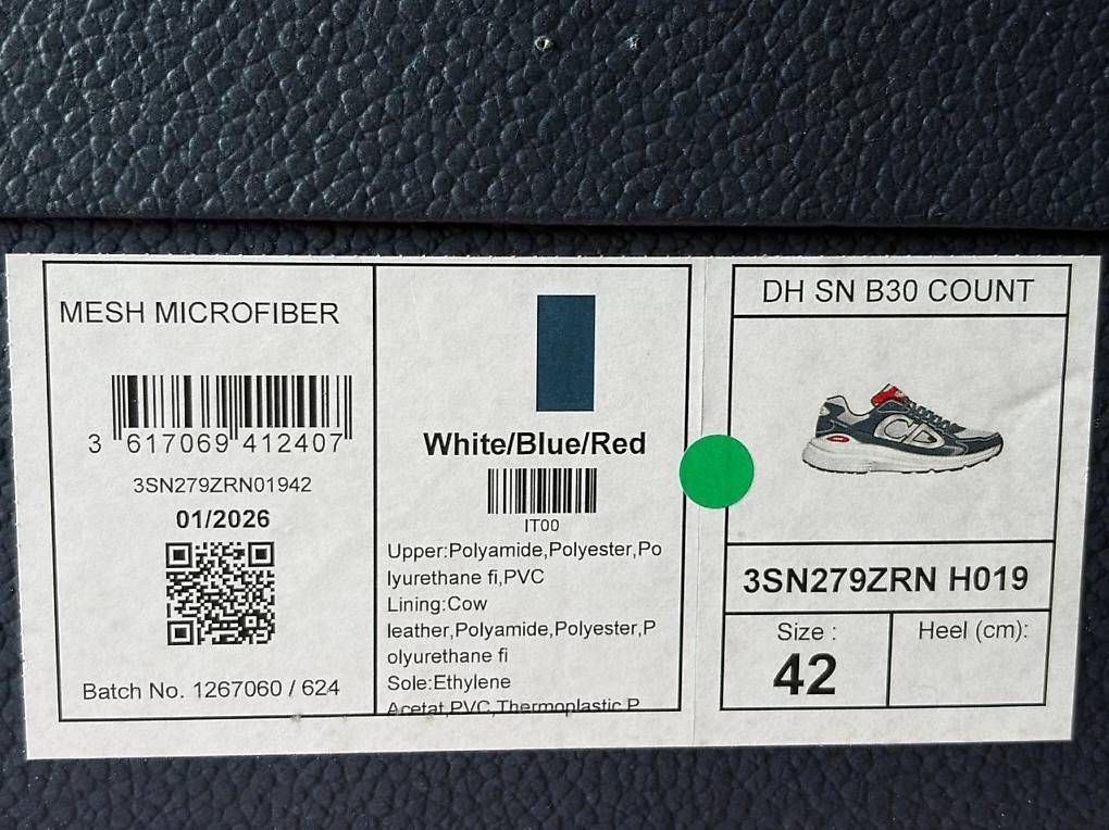 Chaussures hommes: Dior B30, nr 41 – Neuf avec emballage d'origine à Bioggio par DrJo83 4