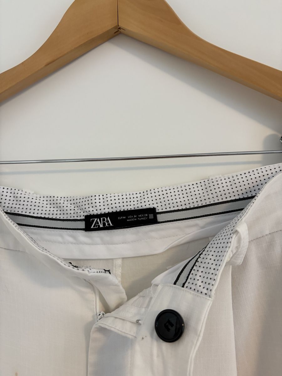 Zara Hosen: Pantalon blanc Zara – Gebraucht aus Vésenaz von ilomd 2