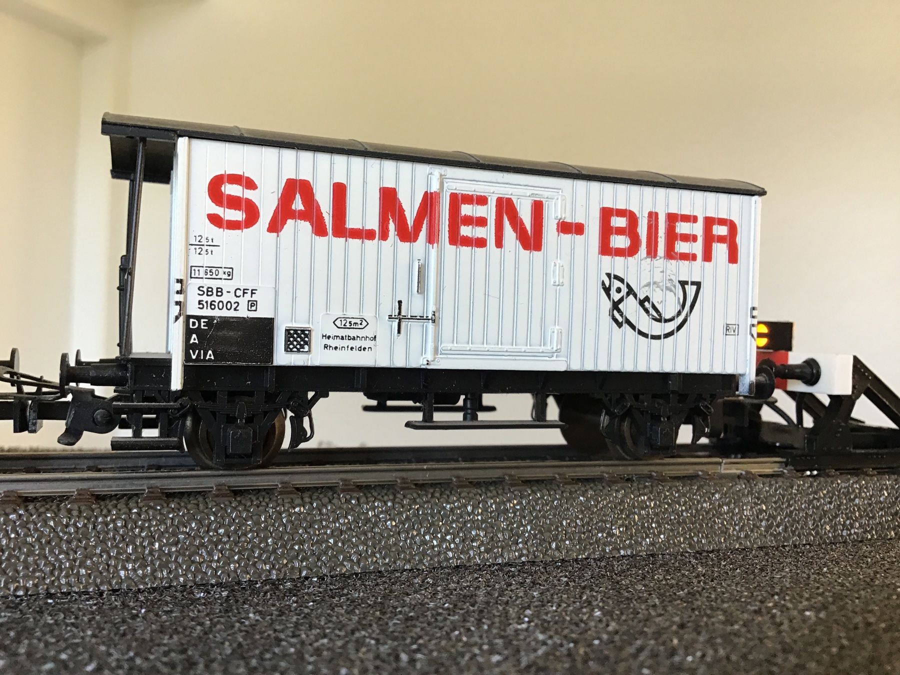 Liliput Modellini di ferrovie: 3 Güterwagen SBB SBB CFF H0 LILIPUT WECHSELSTROM – Usato da Männedorf venduto da Modelle-aller-Art 3