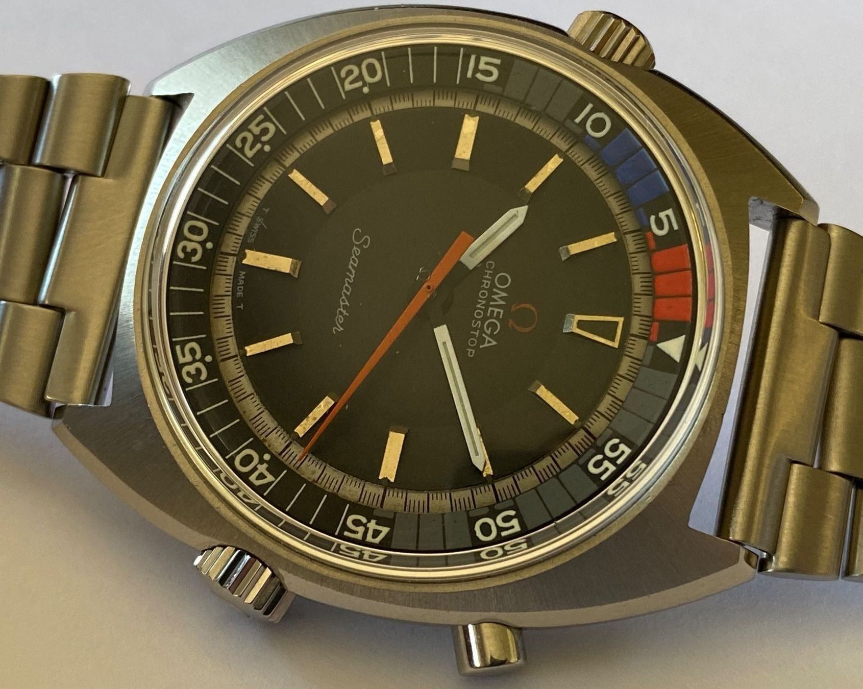 Omega Orologi: Omega Vintage 1968 Seamaster Chronostop – Usato da Morges venduto da Audemars07 9