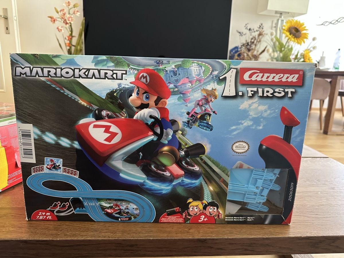 Carrera Rennbahnen: Carrera First Mario Kart-Rennbahn Nintendo – Gebraucht aus Wetzikon ZH von Armend-08