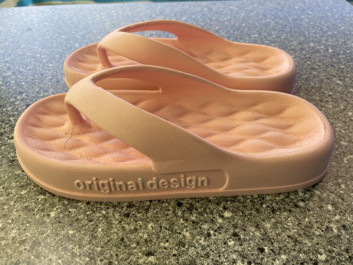 Scarpe da donna: Flip Flop rosa, Gr. 36/37 – Nuovo (secondo la descrizione) da Zürich venduto da silab69 3