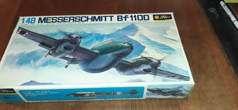 Messerschmidt Bf-110D 1:48 FUJIMI | Kaufen auf Ricardo