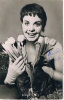 Erika Remberg 1932-2017 Autogramm Vintage Foto 9x14cm