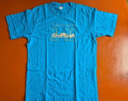 T-Shirt Usbekistan Gr. L - Khiva, Buchara, Samarkand 48