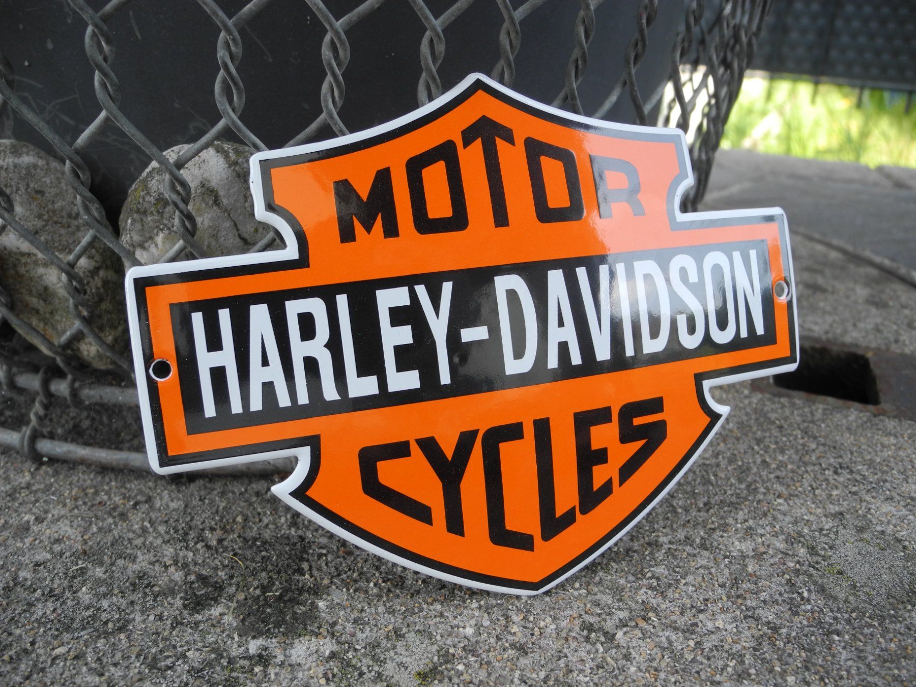 Harley-Davidson Ecriteaux: Kleines Harley-Davidson Emailschild – Neuf (Voir description) à Reinach AG par Huckleberrysix 4