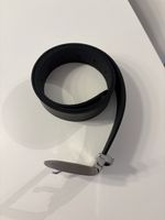 Ledergürtel Swiss Made Schwarz