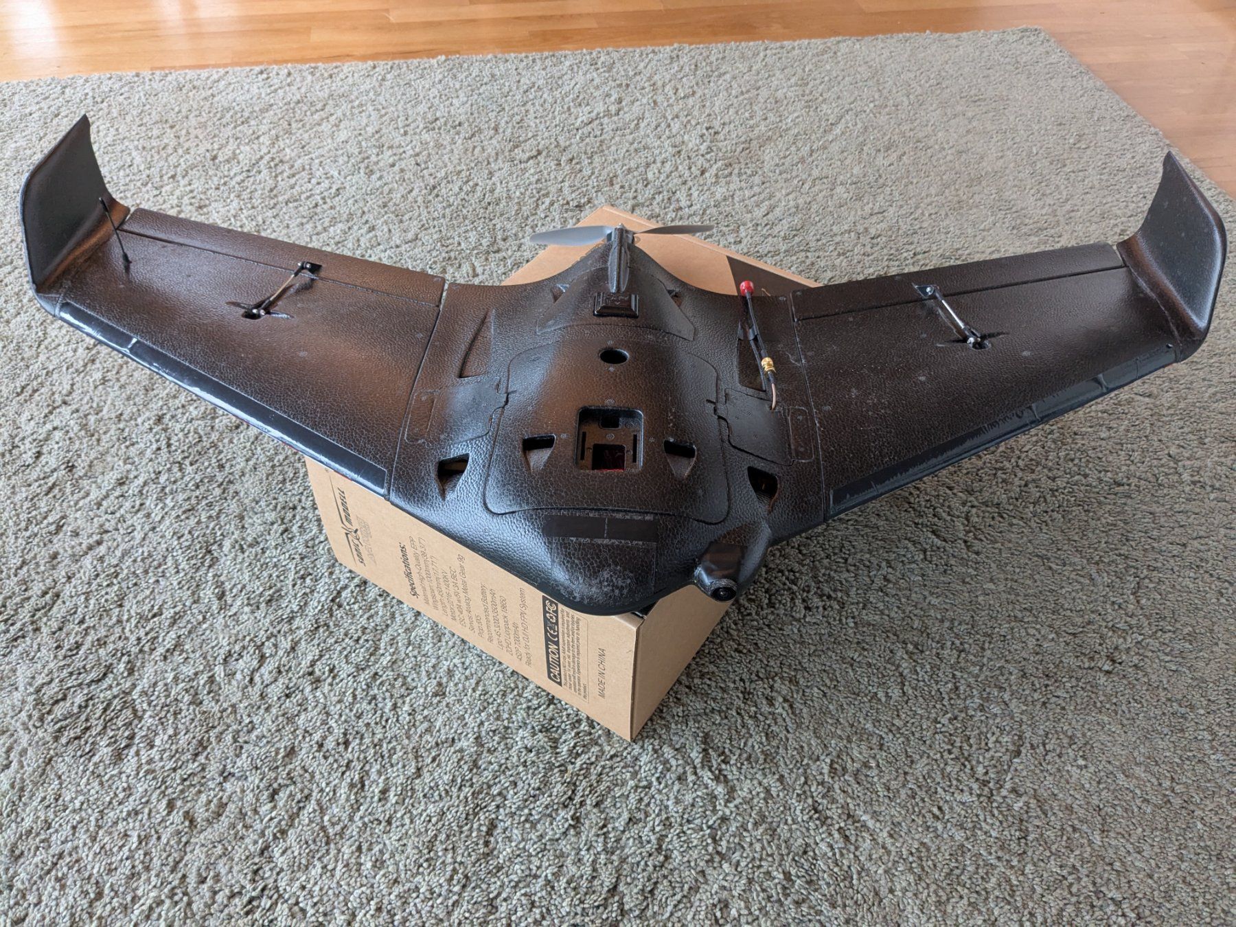 Modellismo RC: AR Wing Pro (SonicModel) vollständig eingerichtet FPV Wing – Usato da Oberdiessbach venduto da Milo78